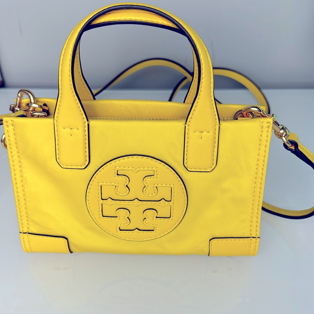 Tory Burch Mini Nylon Ella Tote NEW and never used